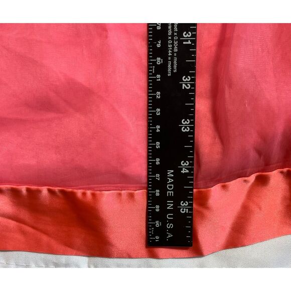 Vtg 1950s Gossard Artemis Bright Pink Peignoir Nightgown & Robe Set Size M READ - Picture 10 of 15